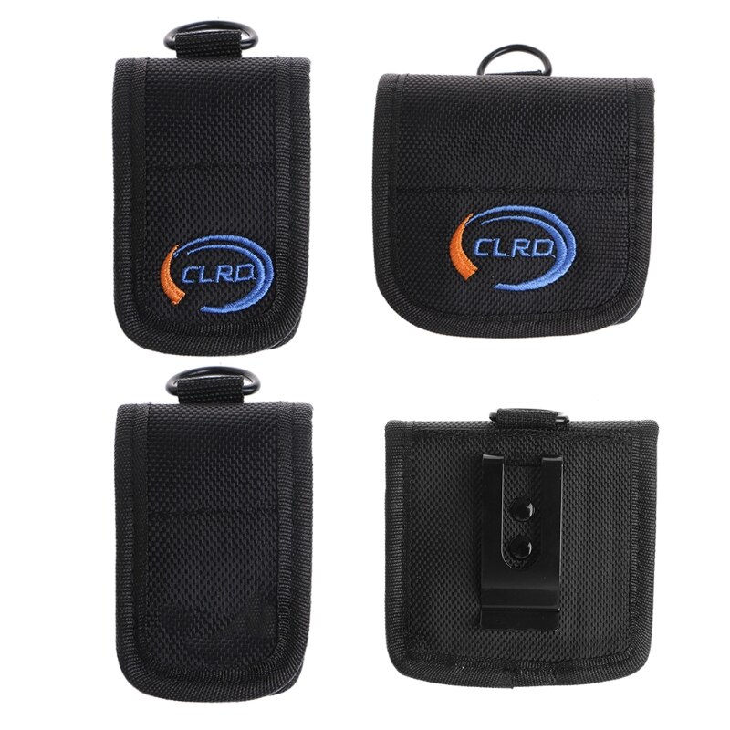 Portable Nylon Storage Pouch Bag Carrying Case 4 Grid For 18650 Li-ion Battery