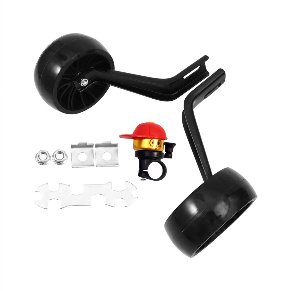 1 Set 14 Inch Children Bike Auxiliary Wheels Bike Training Wheels Children Bike Balance Stabilizer Wheels for Bike Kids Children: Default Title