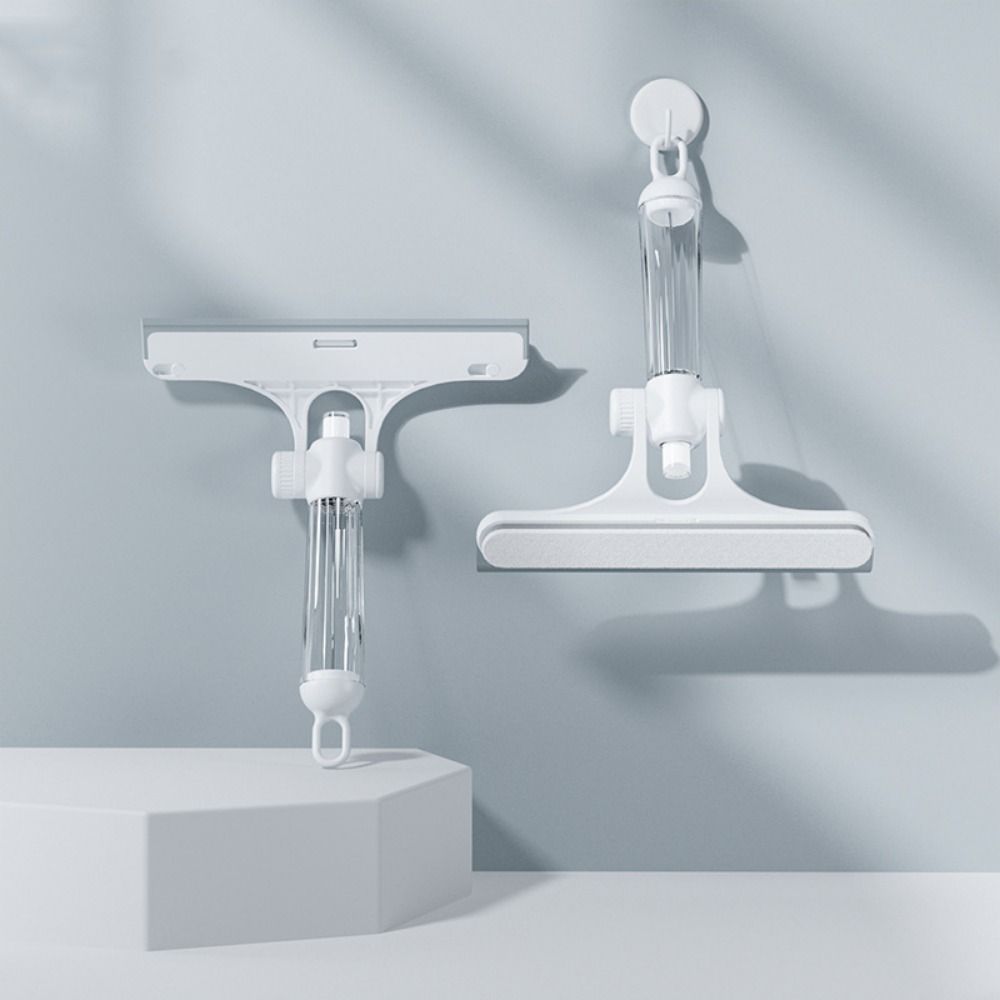 4-in-1 raamreinigingswisser spuitfles siliconen ruitenwisser raamreiniger duurzame huishoudelijke douchewisser borstel schone benodigdheden