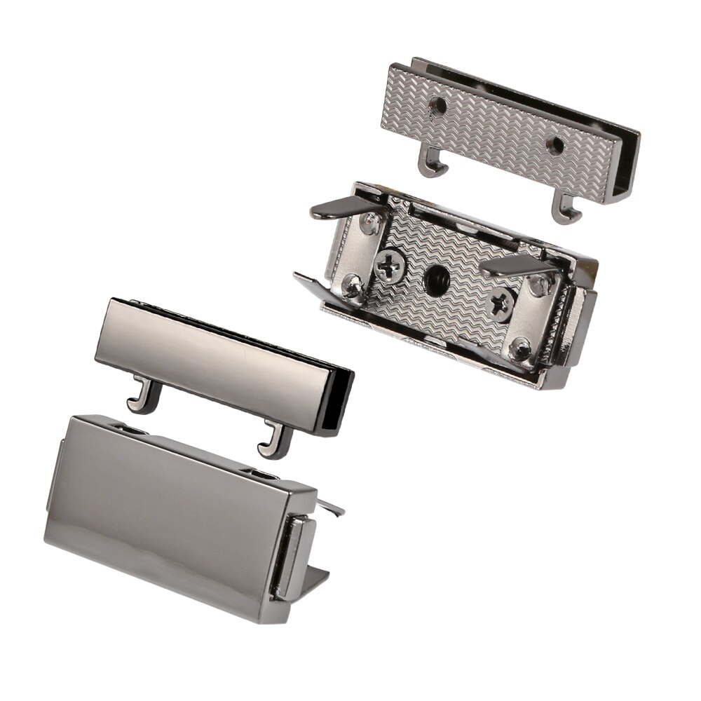 3.9Cm Rechthoekige Metalen Druk Push Sloten Voor Vrouwen Tas Handtas Lente Lock Snap Decoratieve Sluitingen Sluiting Diy Accessoires