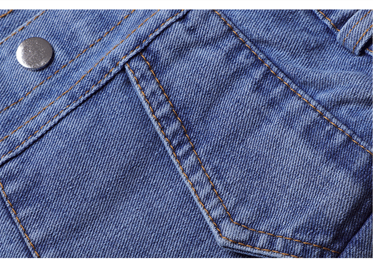 Jupes courtes en Denim pour filles, jupes à bretelles pour enfants,