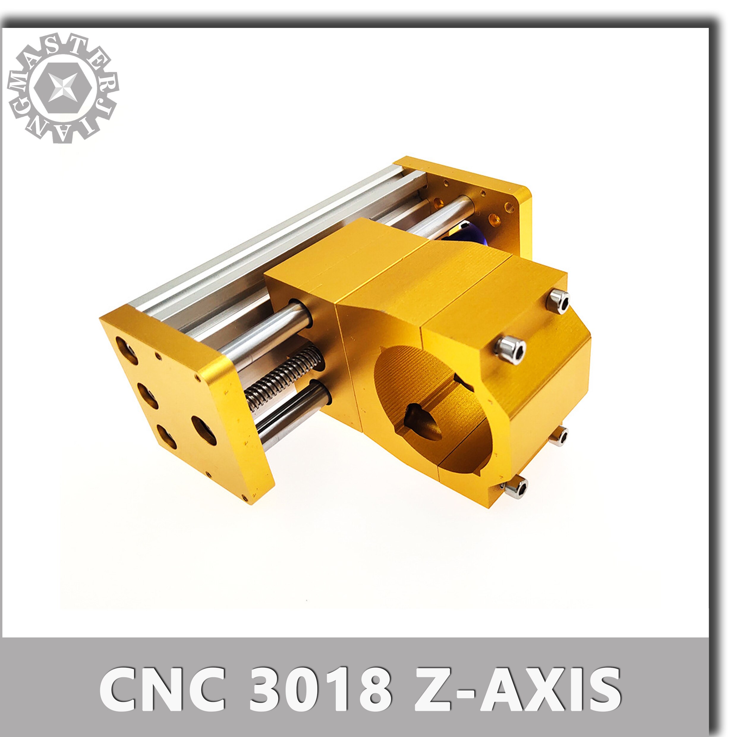 Module d&#39;axe Z CNC 3018 pour moteur pas à pas Nema 17/52 42/57, trou de broche 52mm en aluminium, Table coulissante, accessoire de Machine à graver