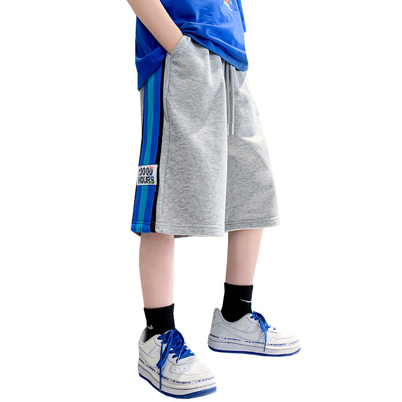 Pantaloncini sportivi per bambini estate Casual cotone nuovi arrivi abiti moda pantaloni elastici in vita pantaloni corti allentati per studenti 5-14 anni