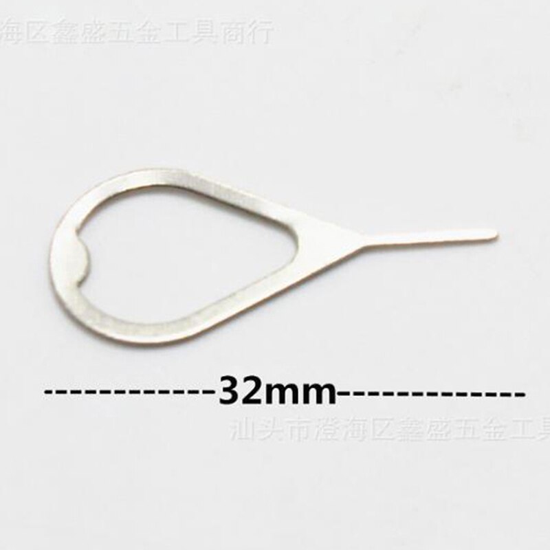 Sim-Kaart Lade Ejector Eject Pin Key Removal Tool Voor Iphone Ipad Samsung Galaxy Voor Huawei Xiaomi Tabletten Sim 1pcs Accessoires