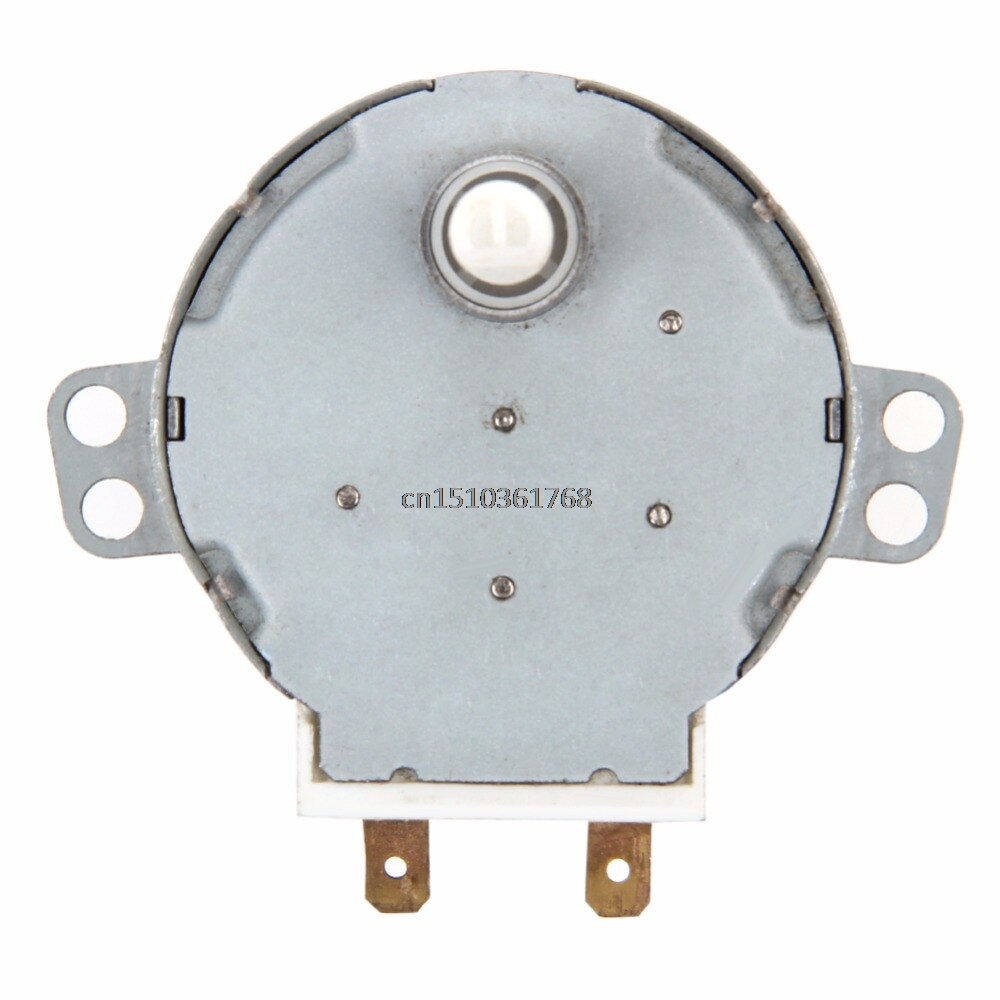 1Pc x silnik mikrofalowy CW/CCW 4 W 5/6 RPM AC 220-240V stół obrotowy synchroniczny 49TYZ-A2