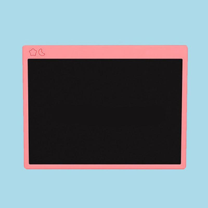 LCD Writing Tablet 16 Inch Drawing Handwriting Pad Message Graphics Board Kids Writing Board Lock Key One-Click Clear Child: 16inch single pink