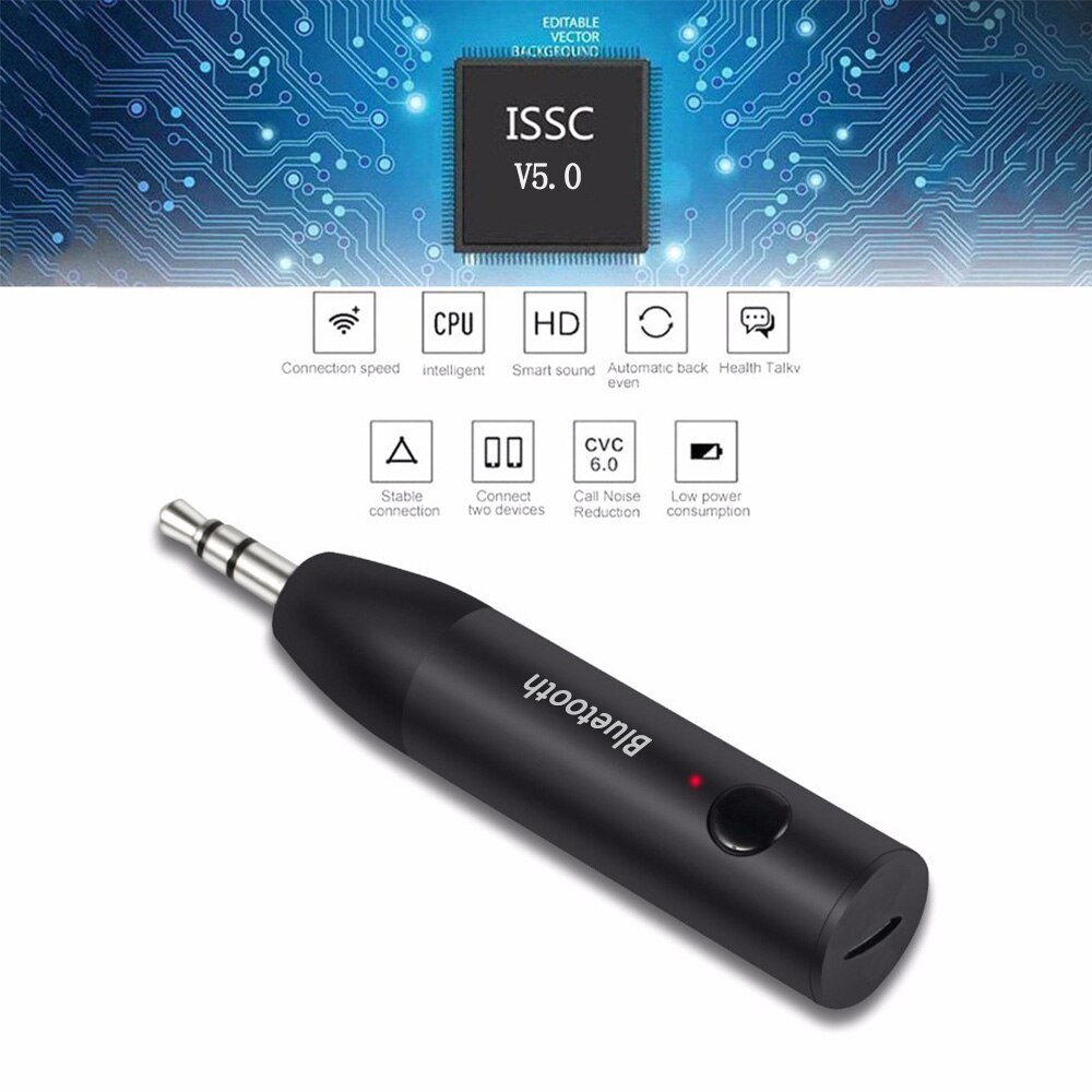 Auto Bluetooth 5.0 Ontvanger 3.5Mm Aux Audio Muziek Wirless Adapter Stereo Speaker Usb Zender Bluetooth Ontvanger Board