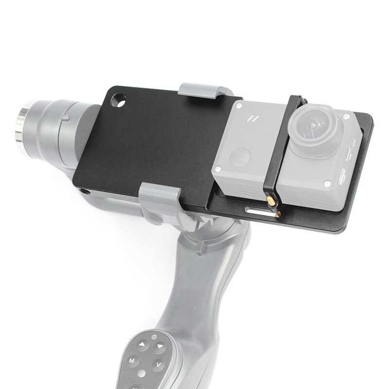 For GoPro Adapter for Zhiyun Smooth 4/3/Q Gimbal For Go Pro 7/6/5/4 XiaoYi 4K/dji OSMO action Switch Mount Plate