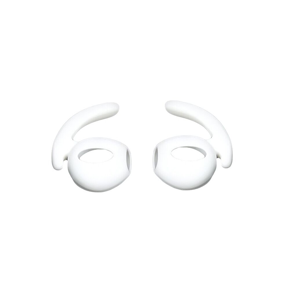 Oortelefoon Accessoires Duurzaam Siliconen In-Ear Haak Anti-Slip Oortelefoon Cover Case Oordopjes Comfortabel Om Te Dragen Voorkomen hoofdtelefoon: WHITE