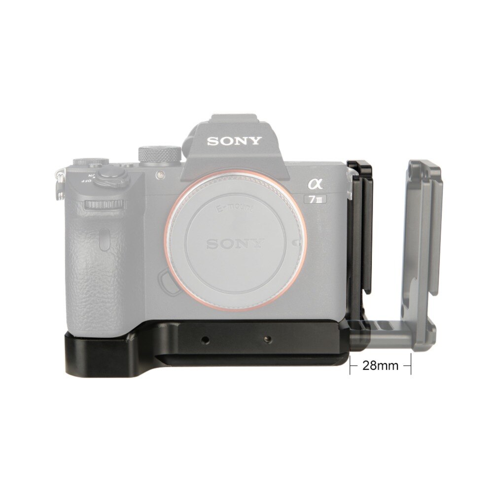 NICEYRIG Kamera Cage Für Sony A7III/a7RIII/A9 - Aluminium Käfig Mit Top Griff & HDMI Lock