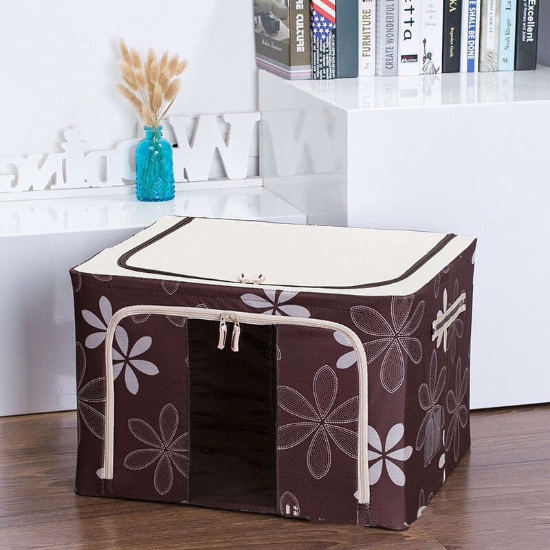Clothes Organizer Storage Box Finishing Wardrobe Toy Storage Cabinet Oxford Fabric Foldable Quilt Car Trunk Organizer Pet House