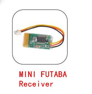 Mini Futaba Ontvanger Board Voor C119 Rc Helicopter Onderdelen Accessoires Kan Fit Voor Xk X4,X6, flybarless Zender