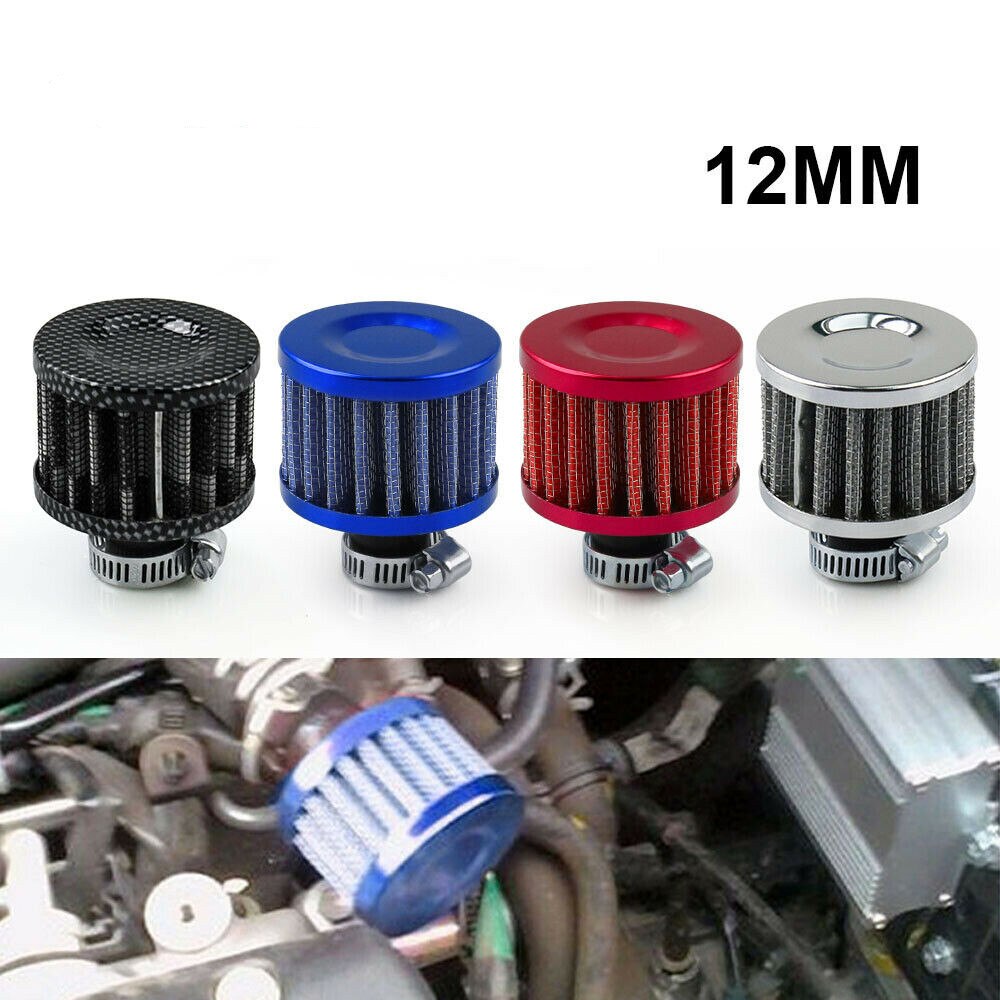 Air Filters 12 Mm Auto Kegel Cold Air Intake Filter Turbo Vent Carterontluchting
