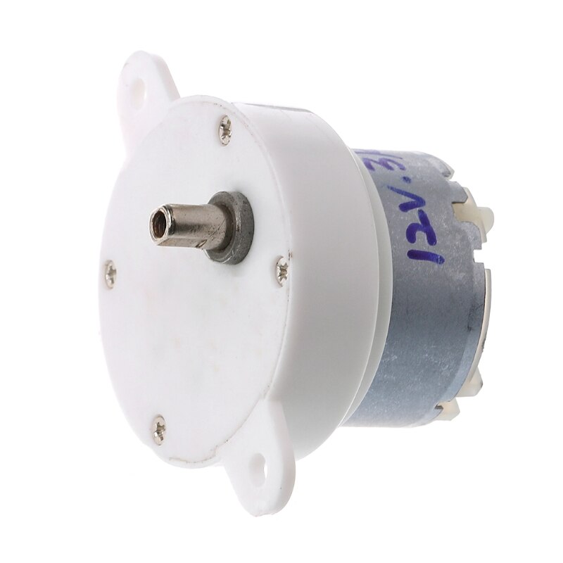 Dc 12V 3 Rpm High Torque Cilinder Elektrische Micro Motor Gear Vertragen Mute