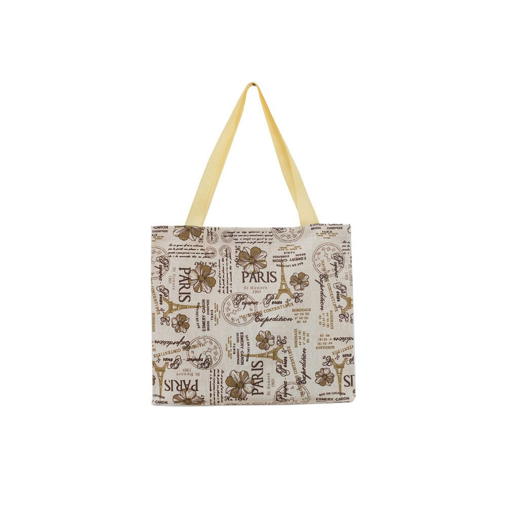 Sac Belangrijkste Femme Winkelen Schoudertas Katoenen Canvas Vrouwen Handtas Beige Tote Ecologische Bolsas De Tela Shopper Tassen: B