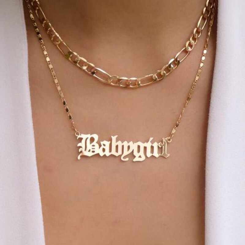 Cuban Gold Thick Chain Choker Necklace For Women Men Trendy Hip Hop Big Chunky Short Chain Choker Necklaces Jewelry: CS5043851