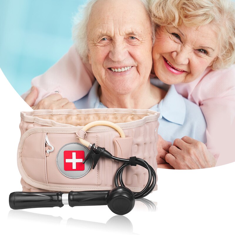 Spinal Air lumbar Support Lumbar Inflatablec Lumbar Spine Decompression Pain Release Massager Pain Relief Massager