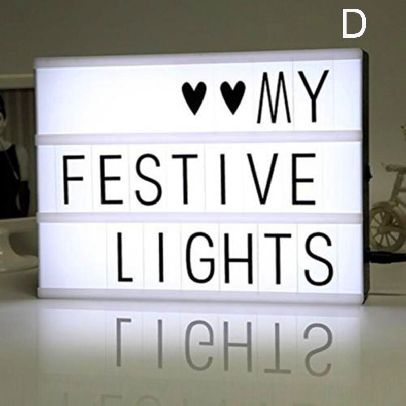 El Mini-Color cambiando Lightbox con letras, números, símbolos LED cambiante señal USB para de interior al aire libre de MJJ88