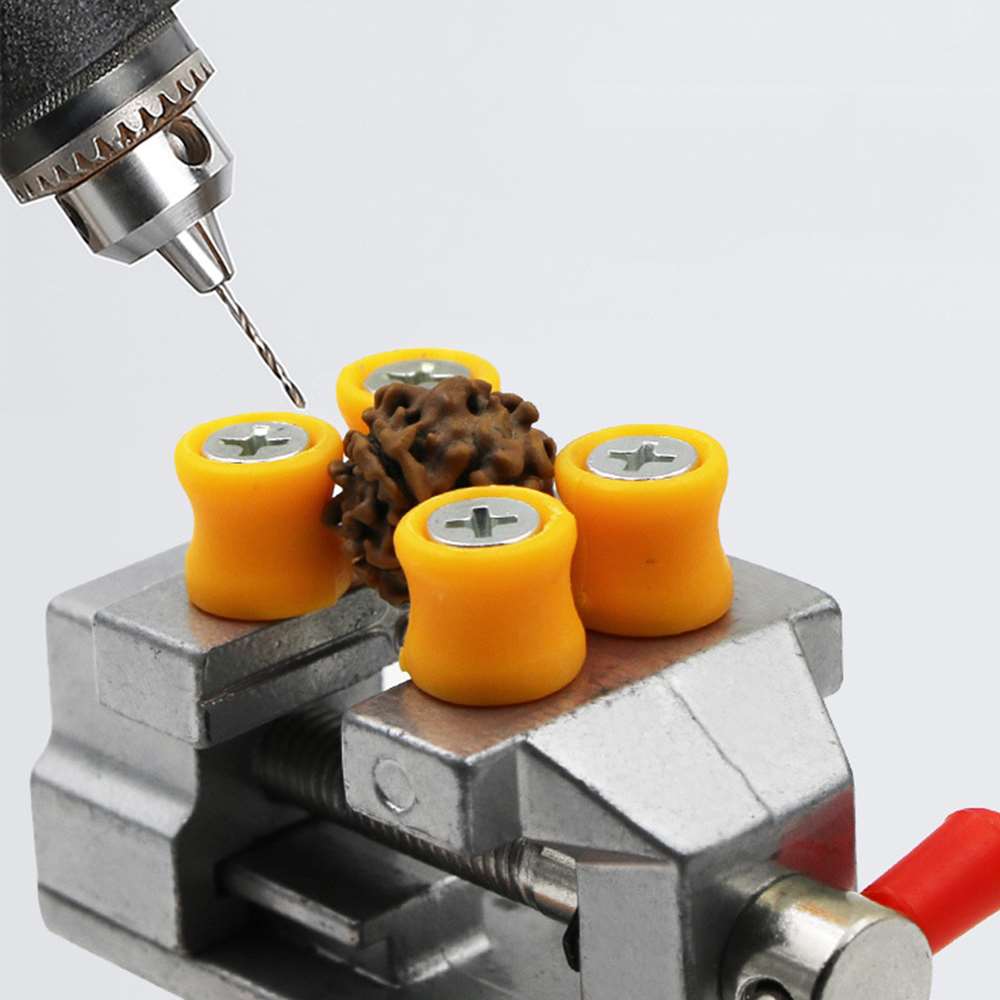 1 Set Mini Bench Table 360 Degree Rotatable Small Vise Vice With Suction Craft Watches Jewelry Repair Hand Tool