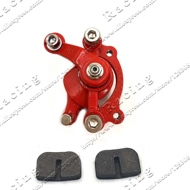 Front Rear Disc Brake Caliper Pads For 43cc 47cc 49cc Chinese Mini Moto Kids ATV Quad Minimoto Dirt Pocket Bike Gas Scooter