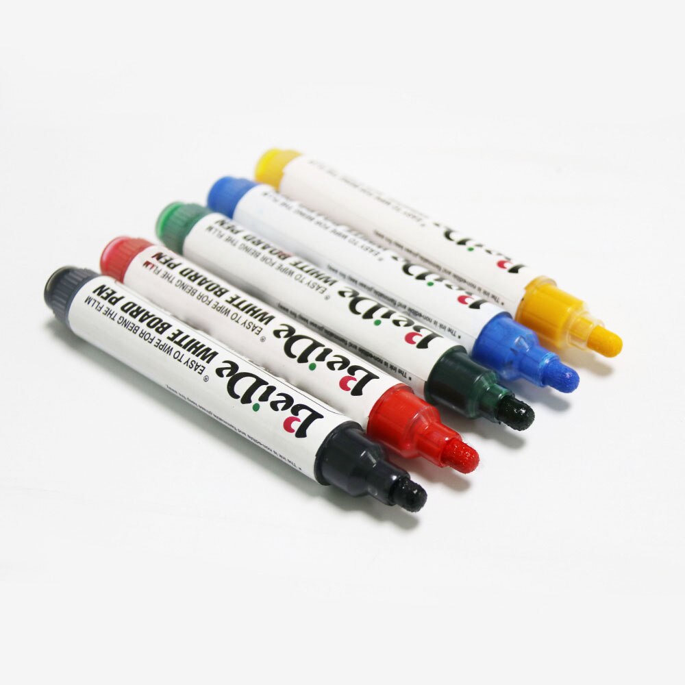 BeiDe 1 Set/10 PCS WhiteBoard Marker WhiteBoard Pen Inkt Hervulbare Pen Tip Goed Schrijven Duurzaam