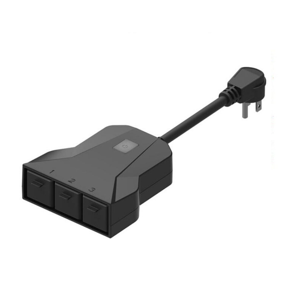 Outdoor Smart Socket Wifi Mobile Phone Timer Switch Socket Voice Control APP Control IP55 Waterproof Socket US Plug