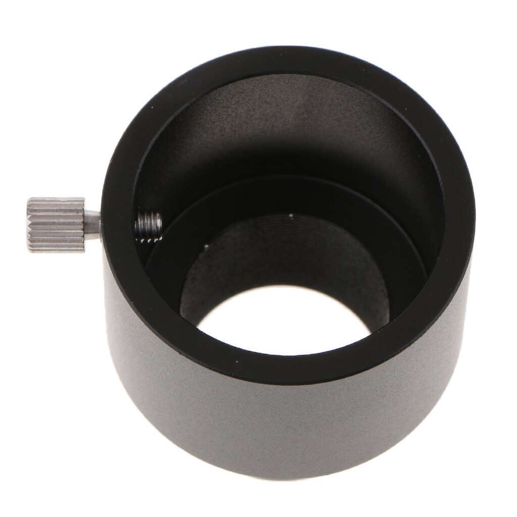 Adaptateur d'oculaire de télescope entièrement en métal, 0.965 ''à 1.25'' (24.5mm à 31.7mm) -noir