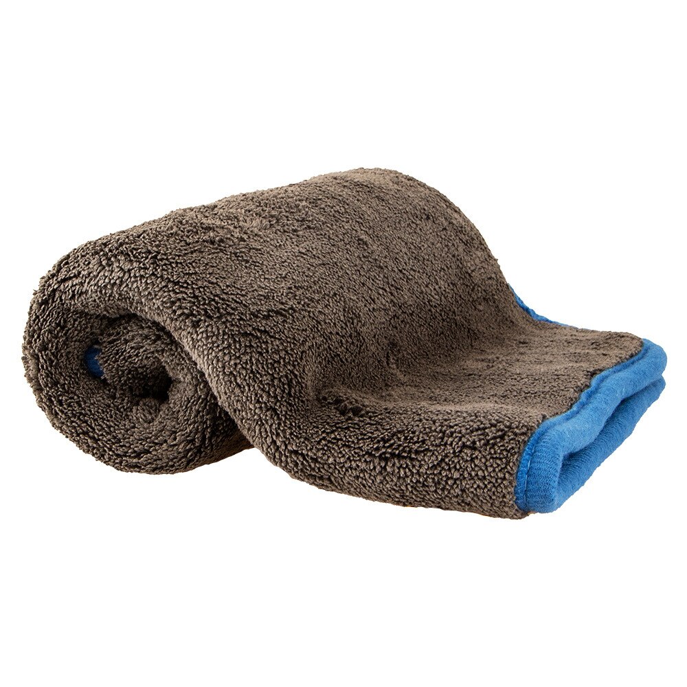 40*40cm 1200 gsm bildetaljer mikrofiberhåndklæde tykkere absorberende bilrengøring tørringsklud blød vaskeklud til biler køkken: Blå