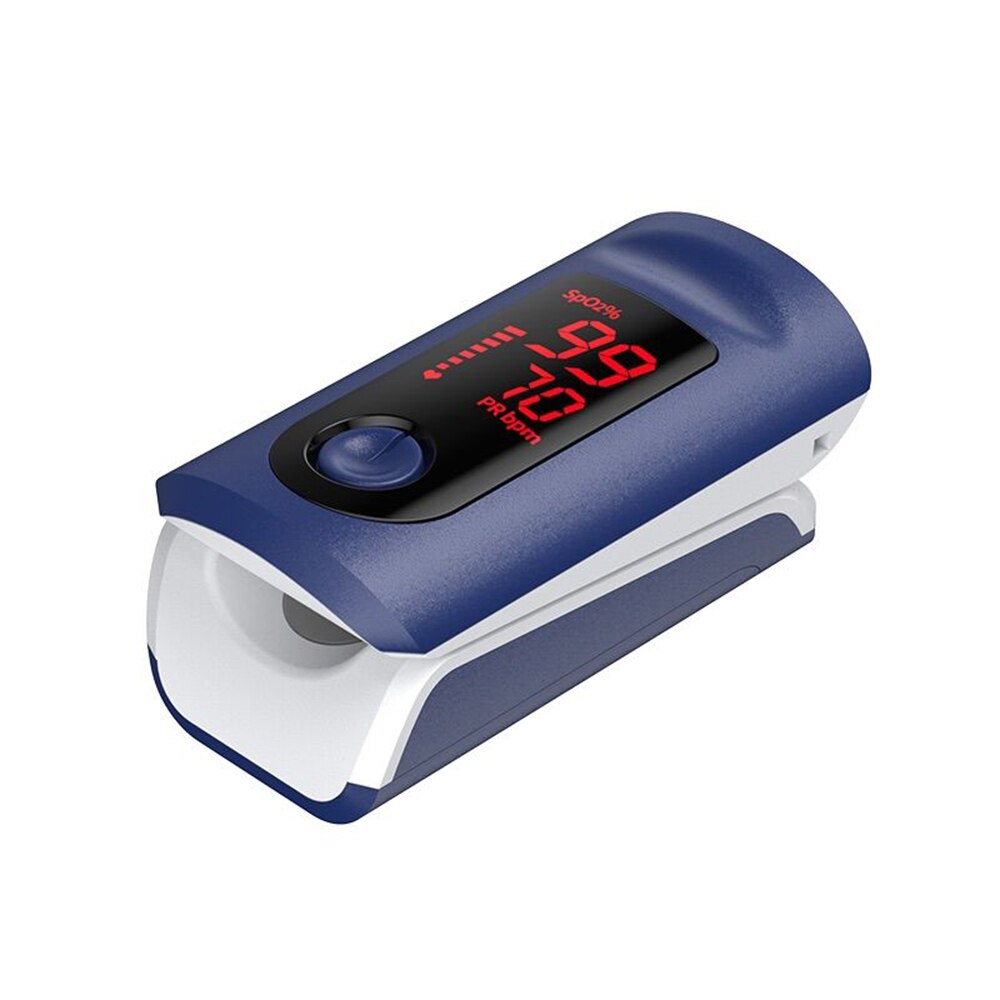 Digital fingertoppspulsoximeter led/oled blod syrgassensor saturation spo 2 monitor mätare bärbar fingeroximeter