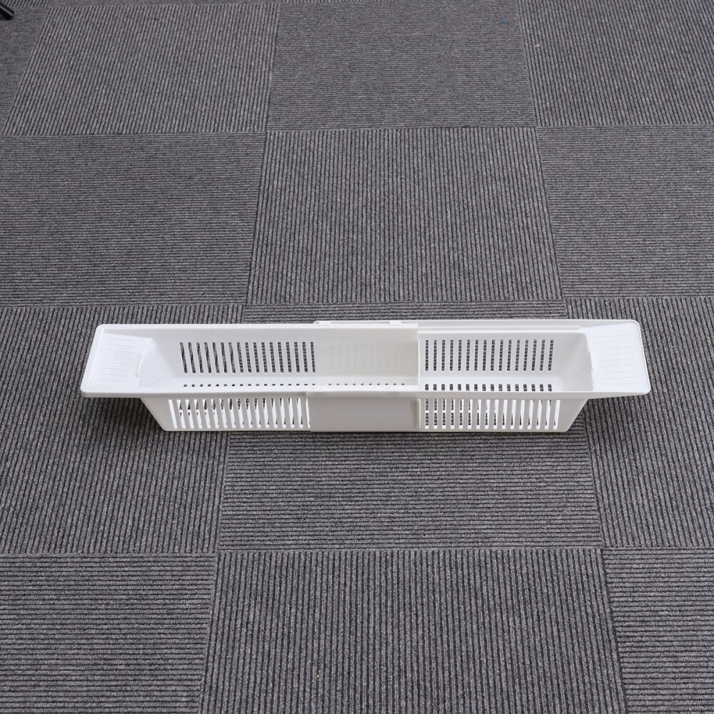 1pc Bath Shelf Caddy Rack Retractable Adjustable Bathtub Basket for Conditioner Bath Toys Bath Sponge