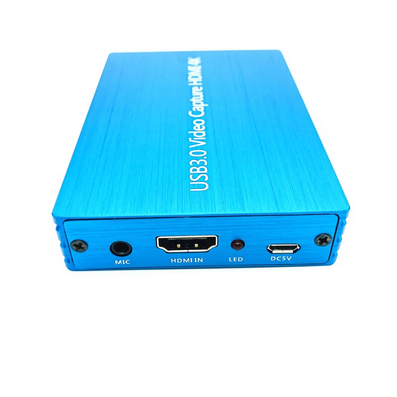 Scheda di Acquisizione Video HDMI a USB 3.0 4K - Registratore HD 1080P 60fps - Dongle per Hardware Computer