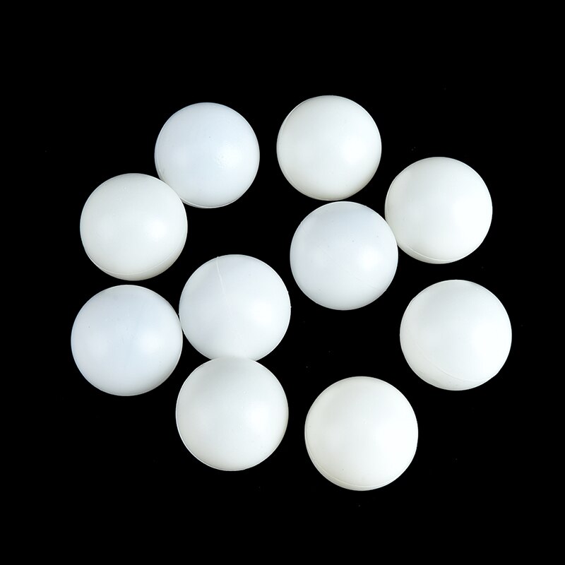 10 stk bordtennisbold bordtennisbolde til konkurrence træningstilbehør diameter 40mm gul hvid: Hvid