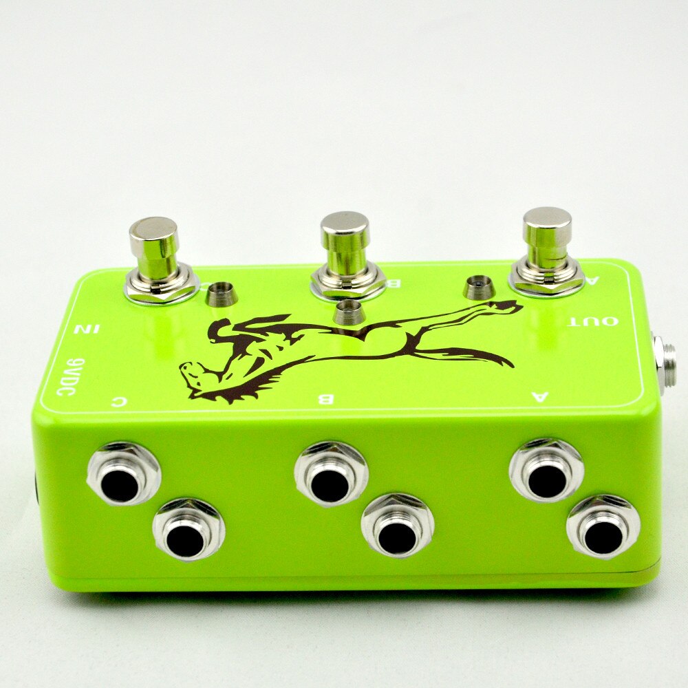 LANDTONE 3 Looper Effect Pedal Switch-3 Guitar Looper Pedal with 125B Pedal: 3LP-G-01