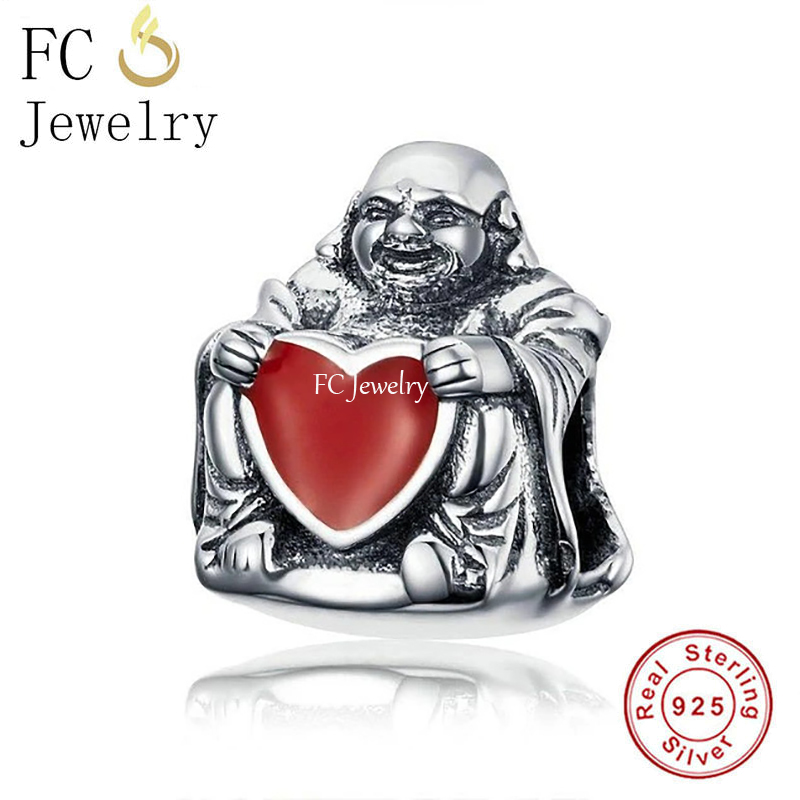 Fc jóias caber pulseira charme original 925 coleção mundial de prata jesus buda méxico chapéu grânulo para fazer feminino viagem berloque