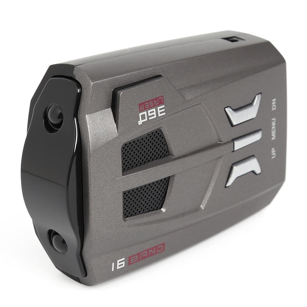 Vodool V9 Auto Radar Detector 360 Graden 16 Band X K Ka Band Veiligheid Voice Alert Russische Speeder Controler Auto auto Detector