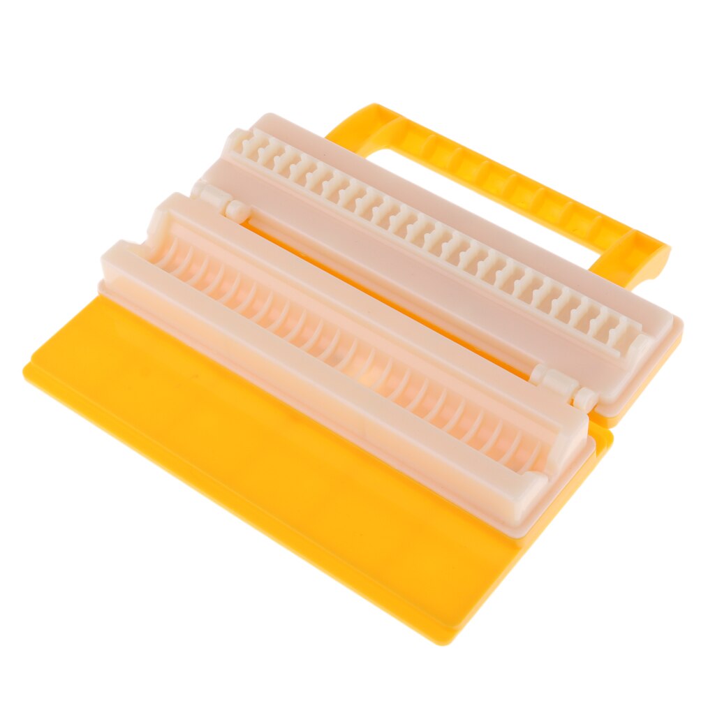 Easy BBQ Kebab Maker Barbecue Skewer Machine Yellow for Meat Vegetable Fruit Outdoor Camp Cooking Picnic BBQ Barbecue