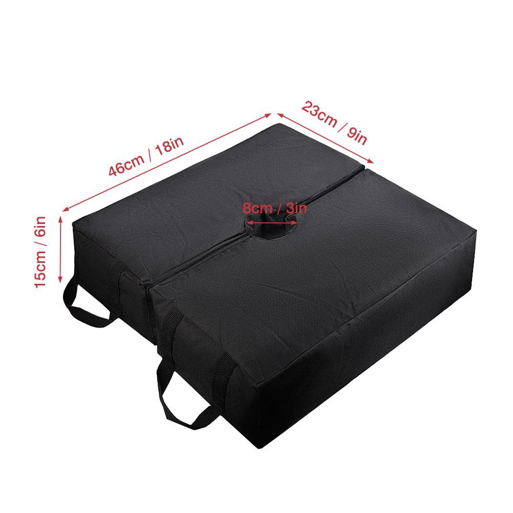 Hight Parasol Stand Bag Portable Weatherproof Umbrella Stand Heavy Duty Sand Bags Base for Outdoor Terrace Beach