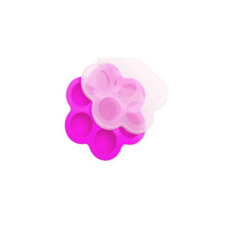 Babyvoeding container baby fruit moedermelk bewaardoos vriezer lade knapperige babyvoeding babyverzorging bloem type bewaardoos: Roze