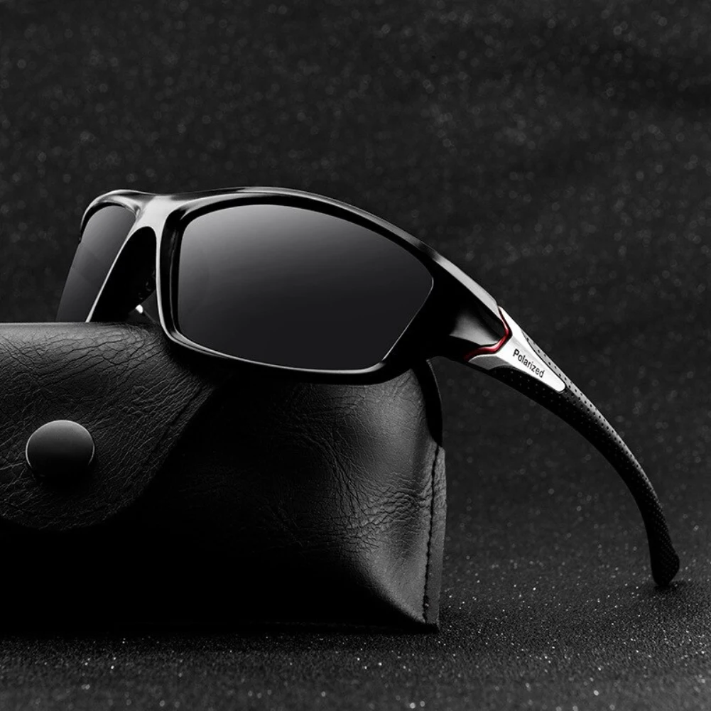Gafas de sol polarizadas de para hombres y mujeres que conducen gafas opacas al aire libre
