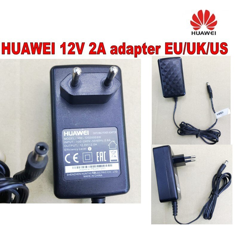 POWER Adapter voor HUAWEI 12 V 2A-EU/UK/US Voeding Lader