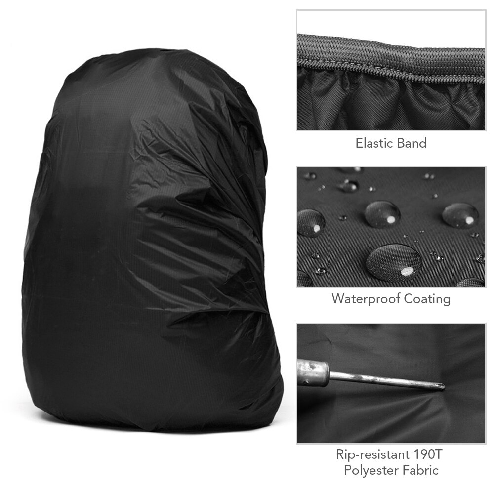 Waterdichte Rugzak Cover Regenhoes 30-45L Verstelbare Tas Regenhoes Voor Fietsen Wandelen Camping Reizen