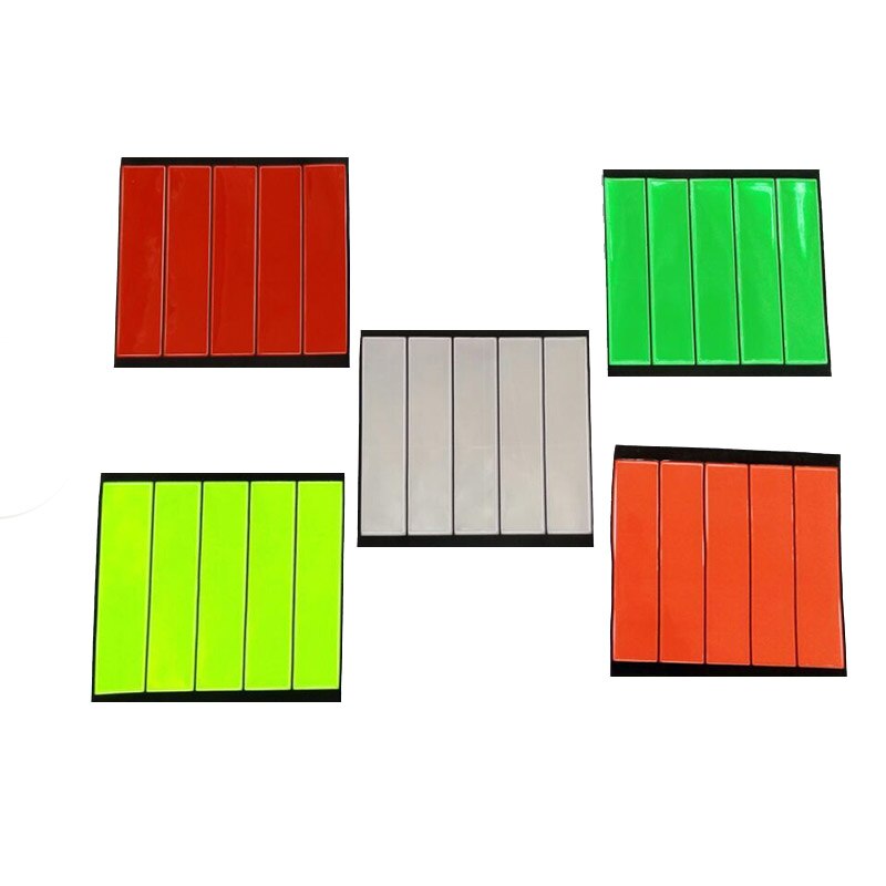 Motorcycle Bicycle Sticker Reflective Stickers Cycling Warning Reflector Film Cycling Decal Tape Horizontal stickers