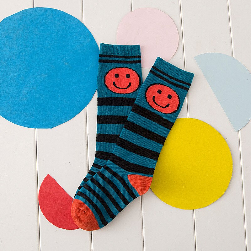 0-6 yrs Knee High Sock Animal Cat leg warmers For newborns infantile thick warm Children socks Baby Boys Girl fox Socks cotton