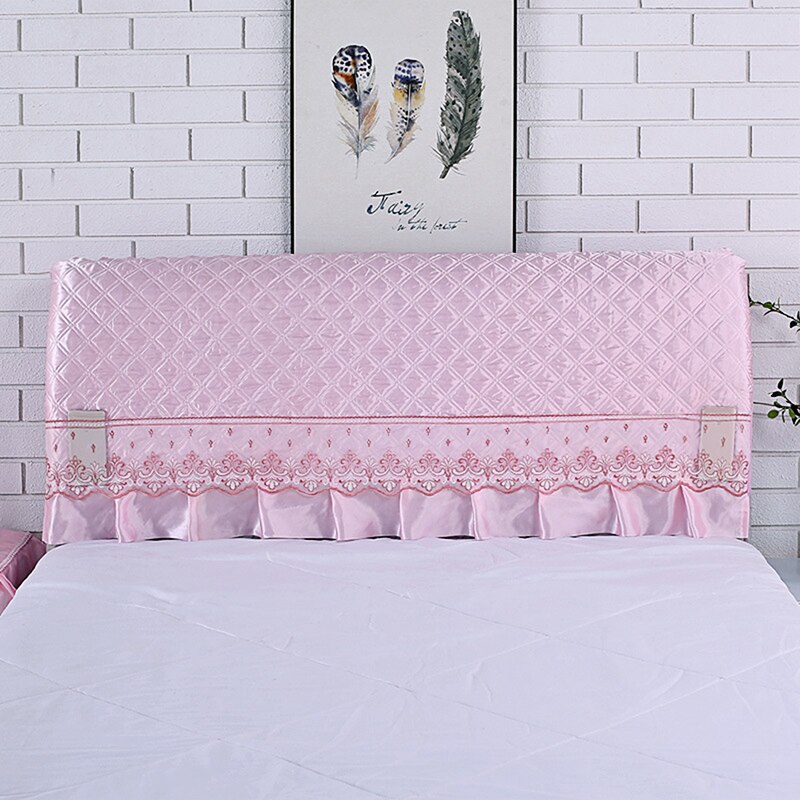 Silk Imitation Bedside Cover Bed Covers All-inclusive Bed Cover Bedspreads Home Textile Bedroom Decor