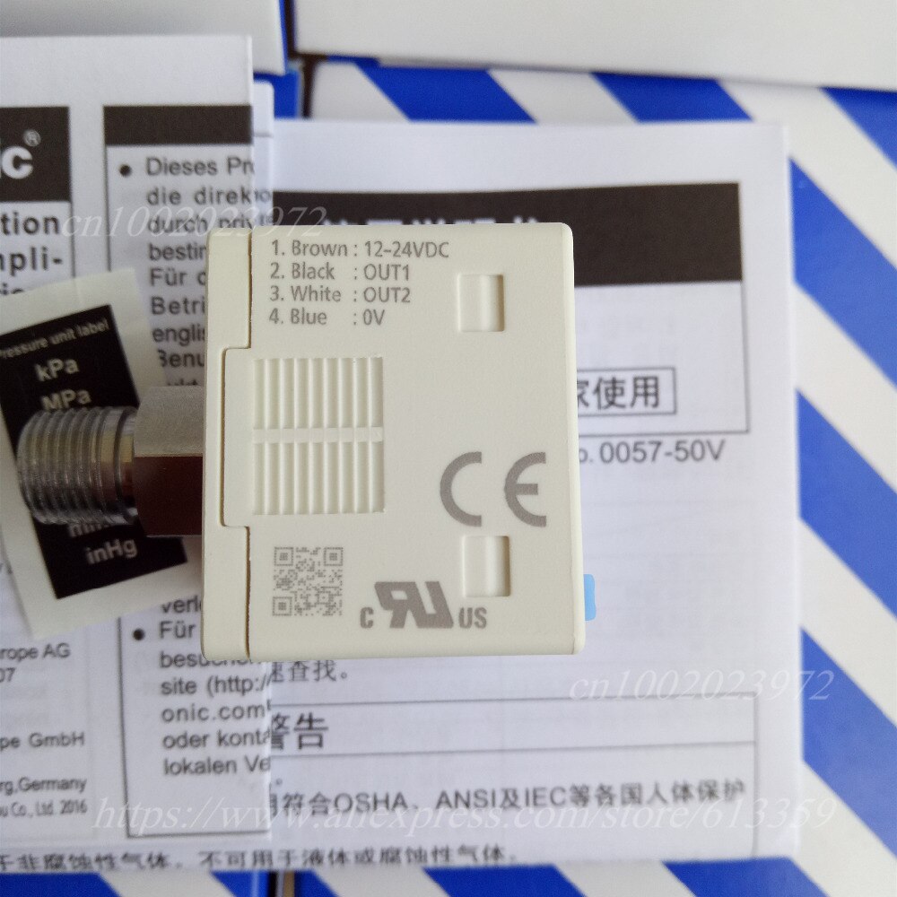 DP-101 NPN Digital Vacuum Negative Pressure Sensor Pressure Controller -100 to +100 kPa 100% & Original