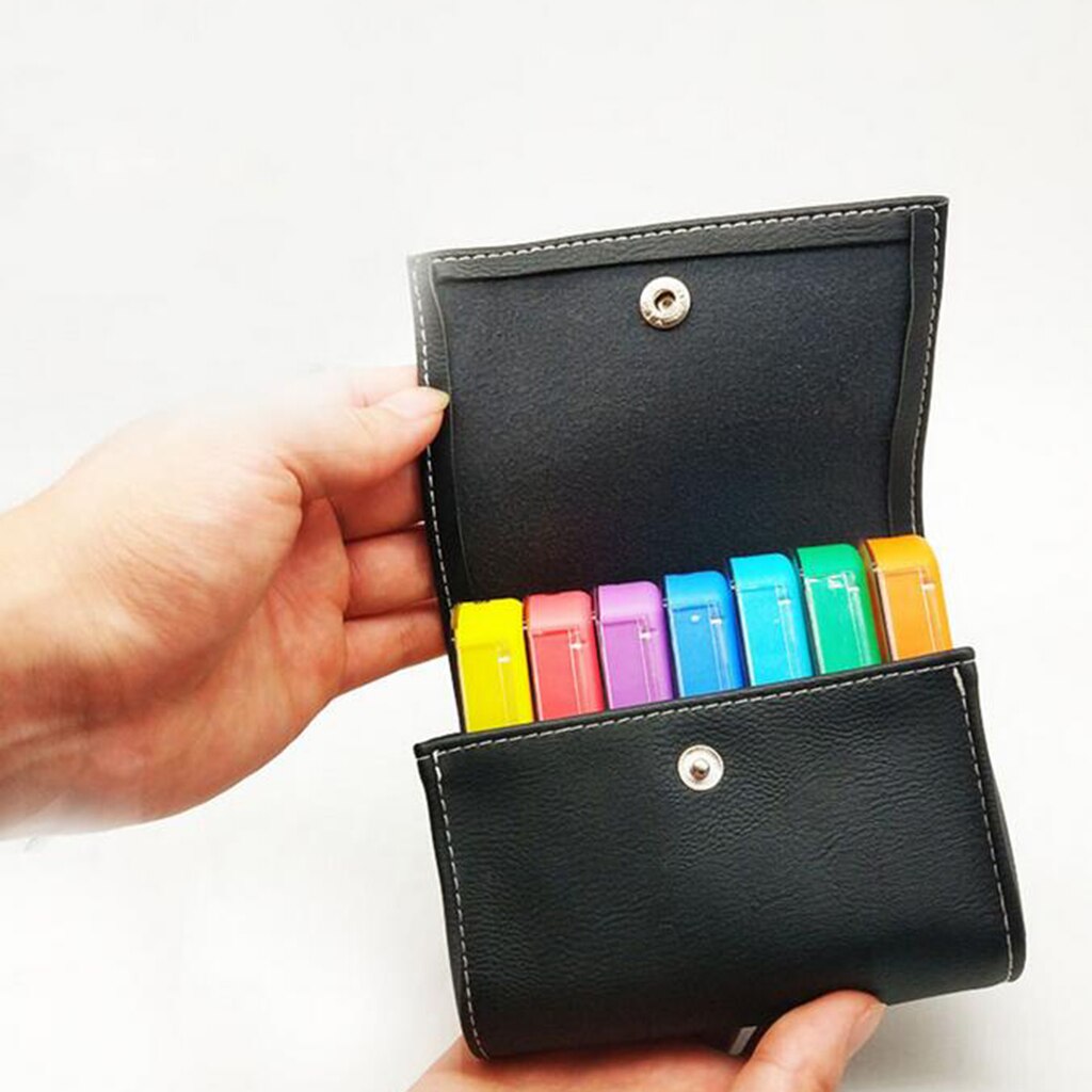 Pill Box Case Wallet 7 Day Pill Organizer Dispenser Weekly Medicine Holder
