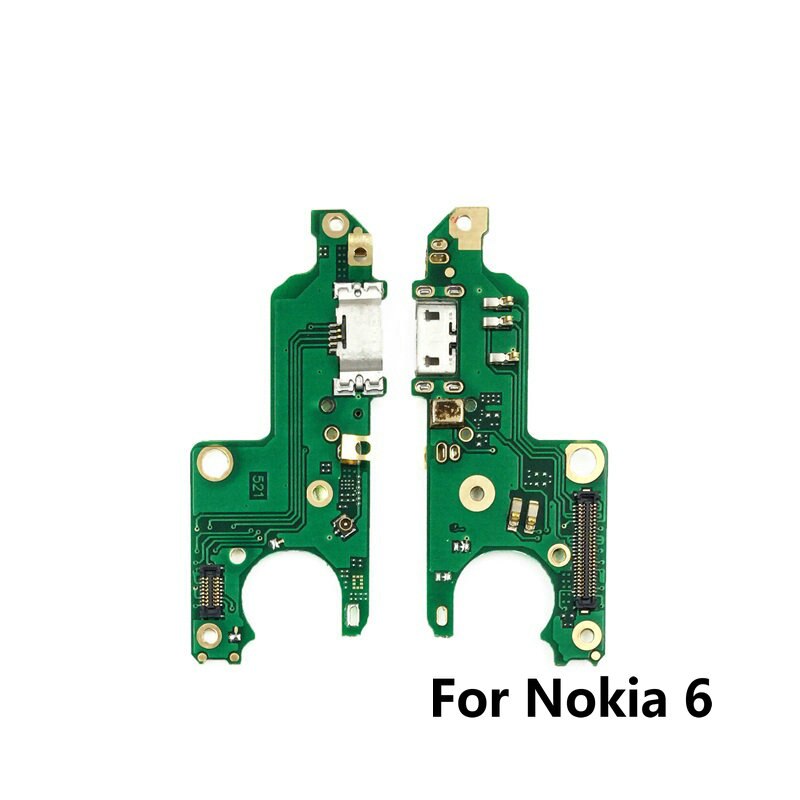 Carte de prise usb pour chargeur nokia 2 2.1 3 3.1 plus 5 5.1 6 6.1 7 7.1 plus 8, pièces de rechange pour module de port usb de charge: Pour nokia 6