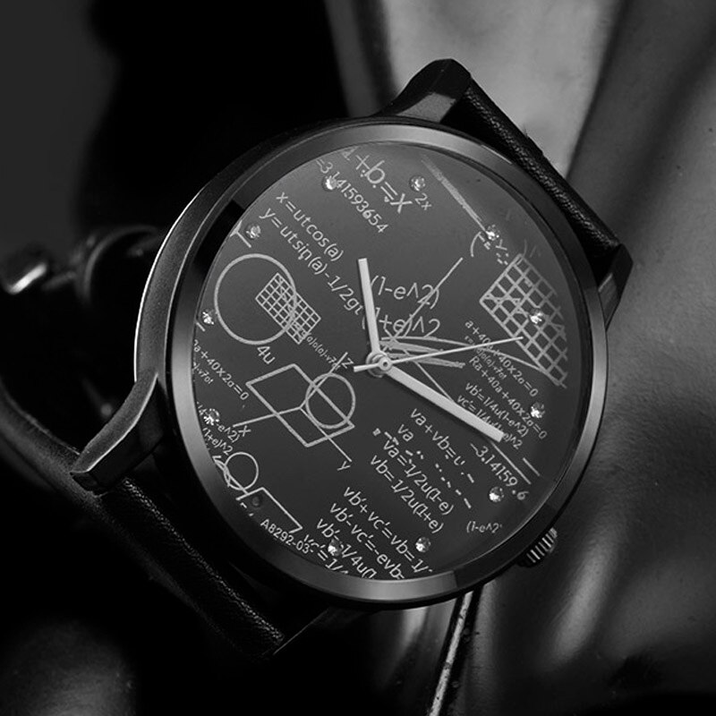 Miler Watches Watches Men Geometric Mathematics Watches Men Sports Watches Relogio Masculino Montre Homme