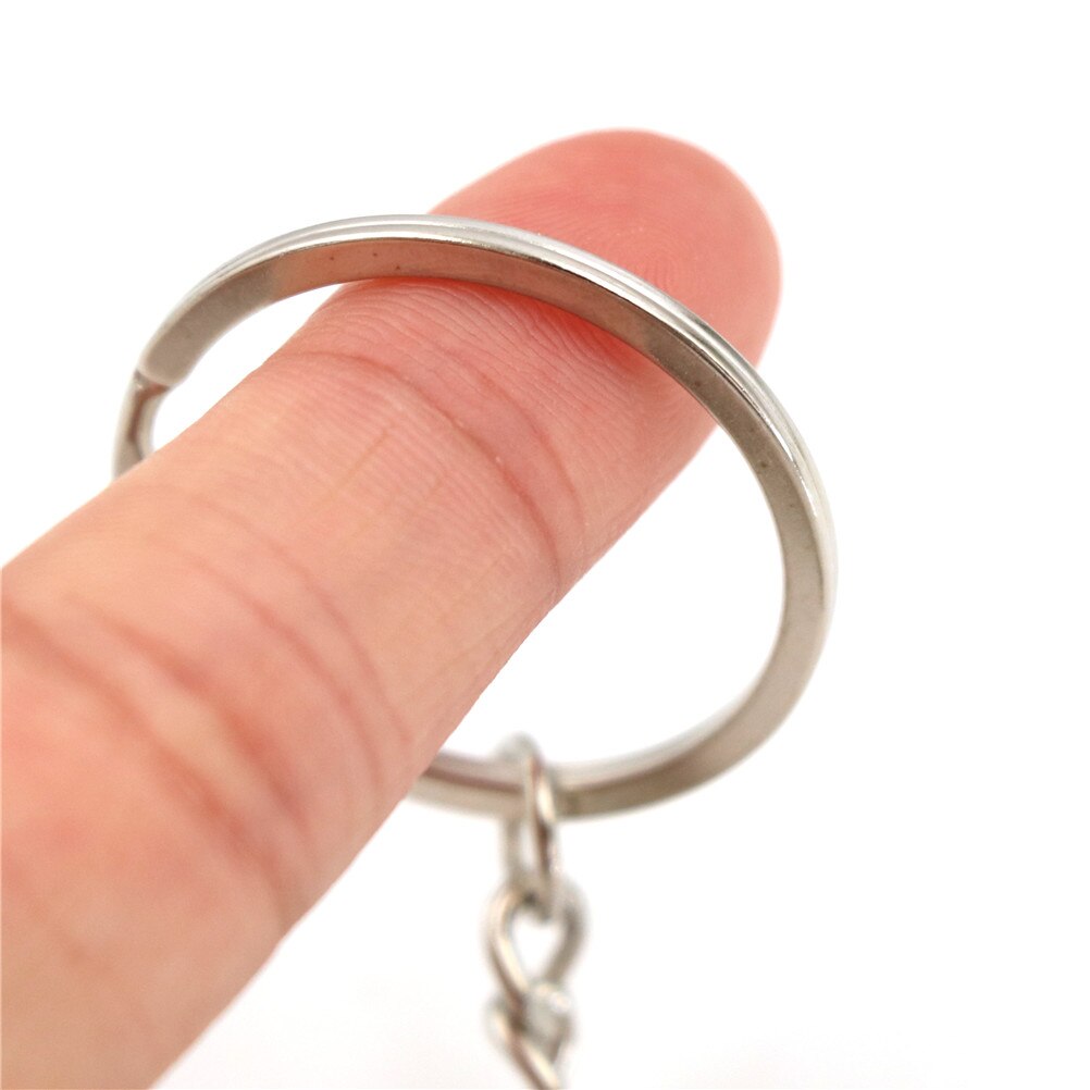 2 stk / setuseful mini skruestik værktøj nøglering nøglering metal justerbar unisex