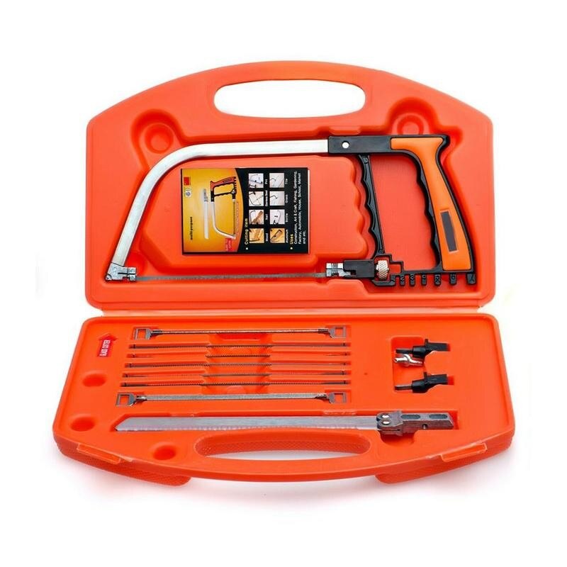 7/12PCS/SET Multifunctional Hand Saw Set Woodworking Mini Steel Hand Saw For Wood Plastic Sawing Glass Alloy Ceramic Tile